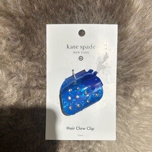 Kate Spade Blue Strawberry Hair Clip